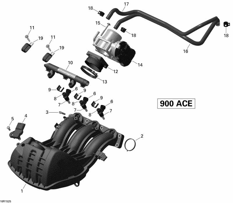  ski-doo Renegade Adrenaline 900ACE XS137, 2015  - 18r1525