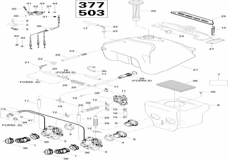Formula S, 1996  - Fuel System Formula S