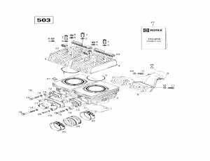 01- ,   (503) (01- Cylinder, Exhaust Manifold (503))