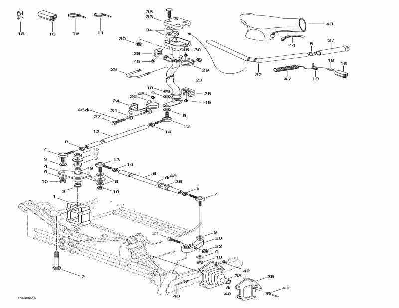  Ski-doo Formula Sl, 1998 -   System