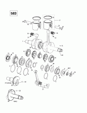 01-    (583) (01- Crankshaft And Pistons (583))