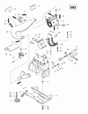 01-  Sport  Muffler (583) (01- Engine Support And Muffler (583))