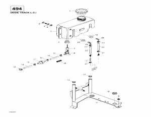 02-    Sport (494) (02- Oil Tank And Support (494))