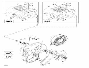 01-  System Fan (503, 443) (01- Cooling System Fan (503, 443))