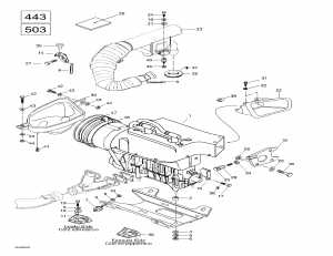 01-  Sport  Muffler (443, 503) (01- Engine Support And Muffler (443, 503))