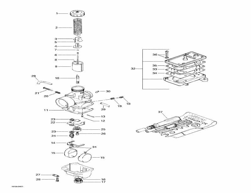   Tundra II LT, 3271, 1998  - Carburetor