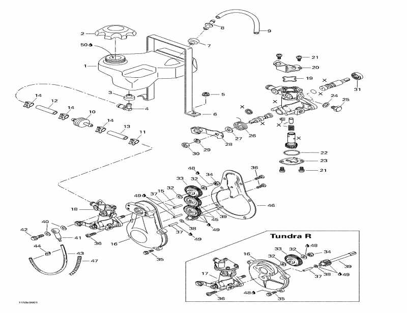  Skidoo - Oil Injection System