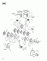 01-    (583) (01- Crankshaft And Pistons (583))