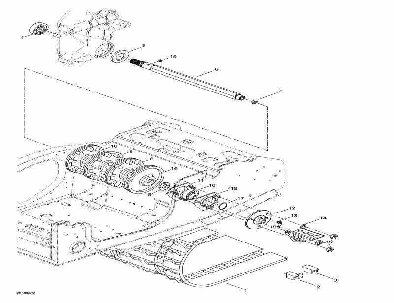  - Drive Axle And Track