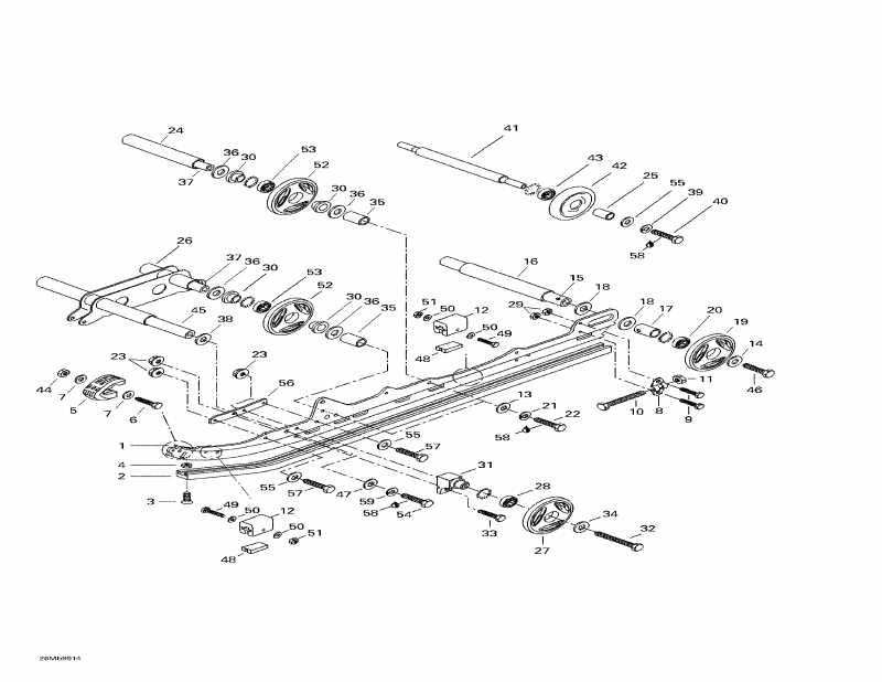  SKIDOO - Rear Suspension