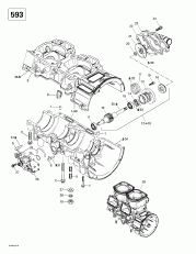 01-       (01- Crankcase, Water Pump And Oil Pump)