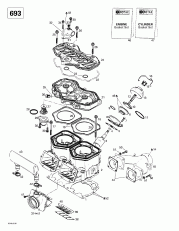 01- ,  ,   2 (01- Cylinder, Exhaust Manifold, Reed Valve 2)