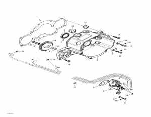 03- Ignition    (699) (03- Ignition Housing Oil Pump (699))