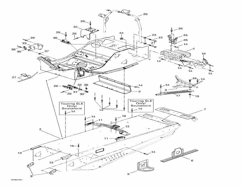  Touring E, 2000 - Frame And Accessories