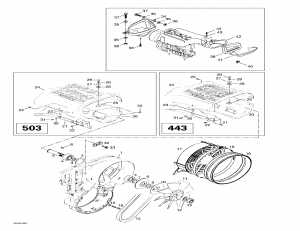 01-  System  Fan (443, 503) (01- Cooling System And Fan (443, 503))