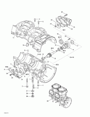 01-       (01- Crankcase, Water Pump And Oil Pump)