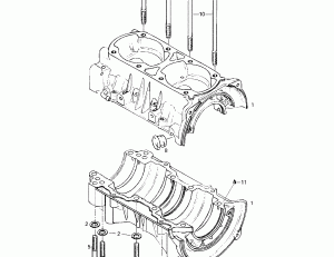 01-   (443) (01- Crankcase (443))