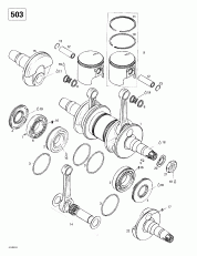 01-    (503) (01- Crankshaft And Pistons (503))