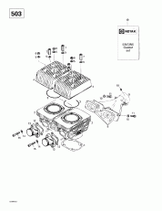 01- ,   (503) (01- Cylinder, Exhaust Manifold (503))