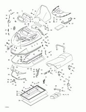 09- Cab, Console,  2 (09- Cab, Console, Seat 2)