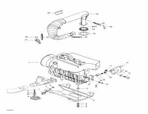 01-  Sport  Muffler (01- Engine Support And Muffler)