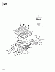 01- ,   (503) (01- Cylinder, Exhaust Manifold (503))