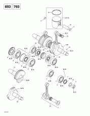 01-    (693) (01- Crankshaft And Pistons (693))