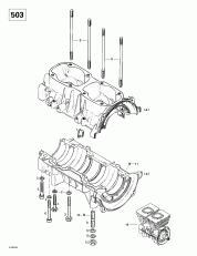 01-   (503) (01- Crankcase (503))