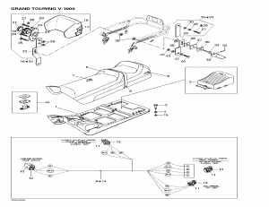 09- , Backrest (grand Tou V-1000) (09- Seat, Backrest (grand Touring V-1000))