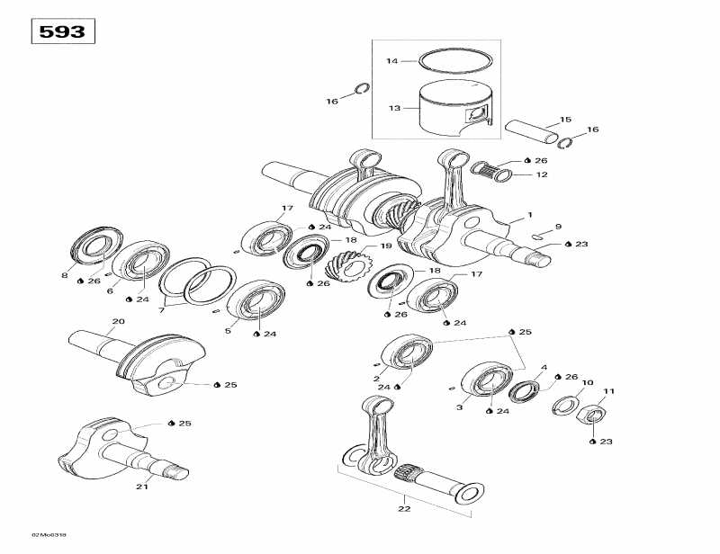 snowmobile ski-doo Skandic Super Wide Track 500 F, 2003  -    (593)