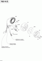 03-  (12v, 360w) (793 Ho) (03- Magneto (12v, 360w) (793 Ho))