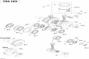 01-    (793 Ho) (01- Crankshaft And Pistons (793 Ho))