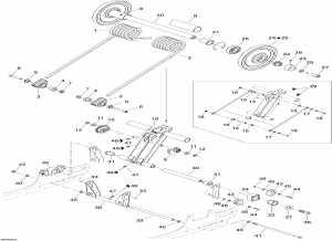 08- Rear  Mx Z 550f (08- Rear Arm Mx Z 550f)