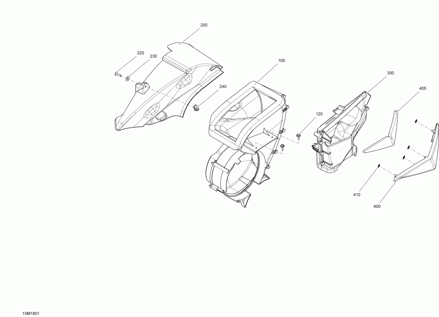  Skidoo TUNDRA WT 550F, 2018  - Cooling 550f