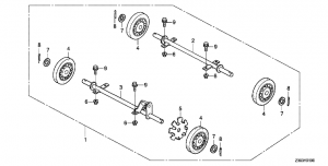 Fop-1 Комплект Колеса (4-Колеса) (Fop-1 Option Wheel (4-Колеса))