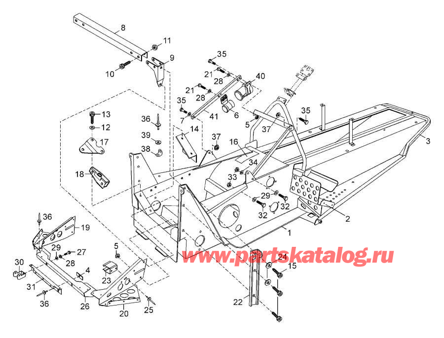 Snow mobile   - Frame - 
