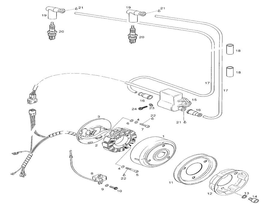 Snowmobiles lynx  - Muffler