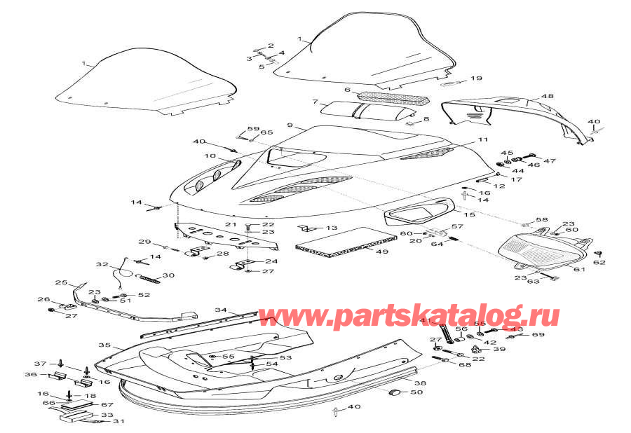 Snowmobile Lynx  -   / Front Suspension