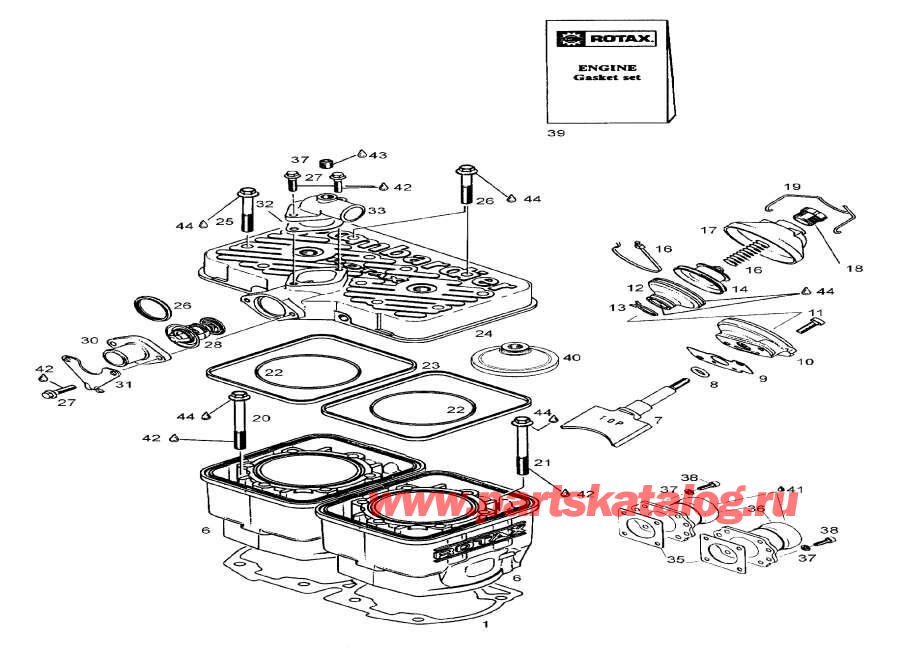 Snow mobile   - Crankshaft Assy -   