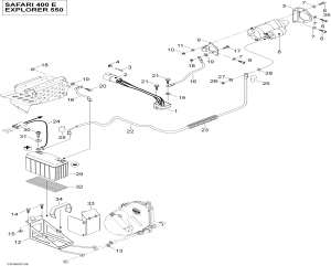 10- , 550 (10- Electric Starter, 550)