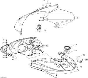 09-    Console (09- Windshield And Console)