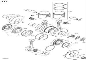 01-   , 377 (01- Crankshaft And Pistons, 377)