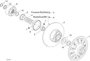 05-   (05- Driven Pulley)