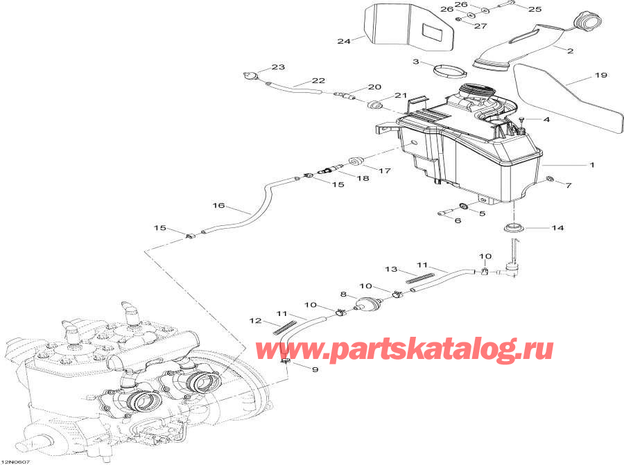   - Oil Tank And Support -    Sport