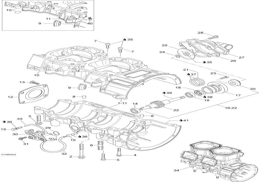    -   - Crankcase