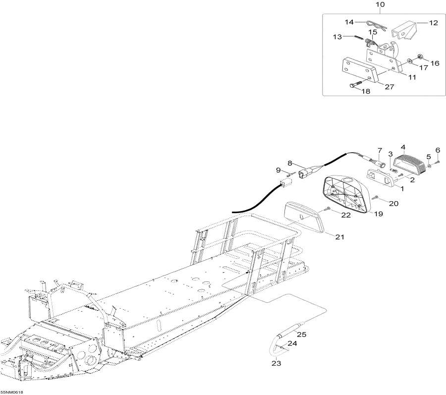 Snowmobiles   - Rack / Rack