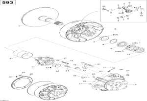 05-   593 (05- Drive Pulley 593)