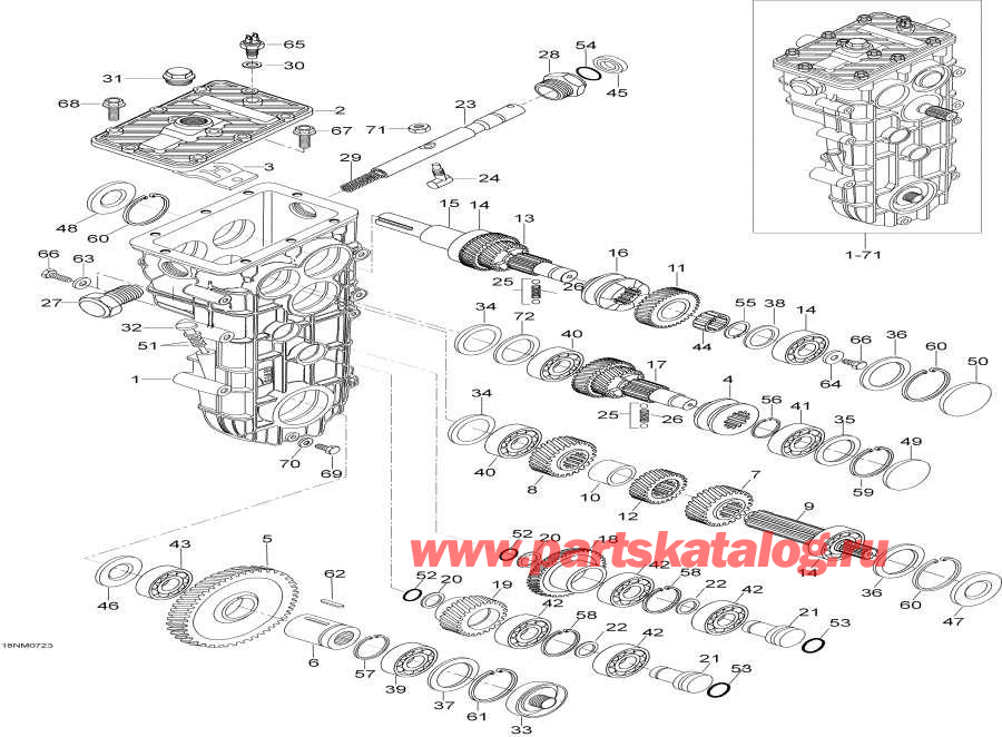 Snow mobile   - Transmission / 