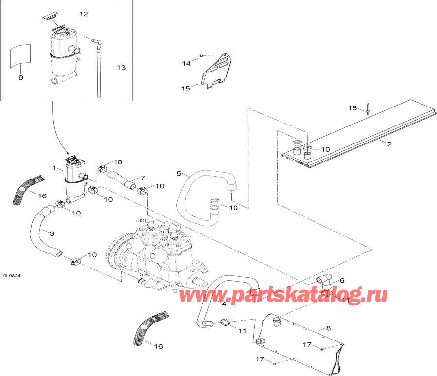 Snowmobiles   -  System / Cooling System