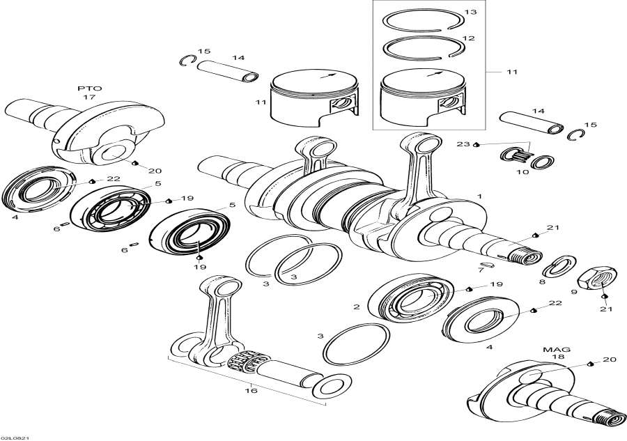    - Crankshaft - 